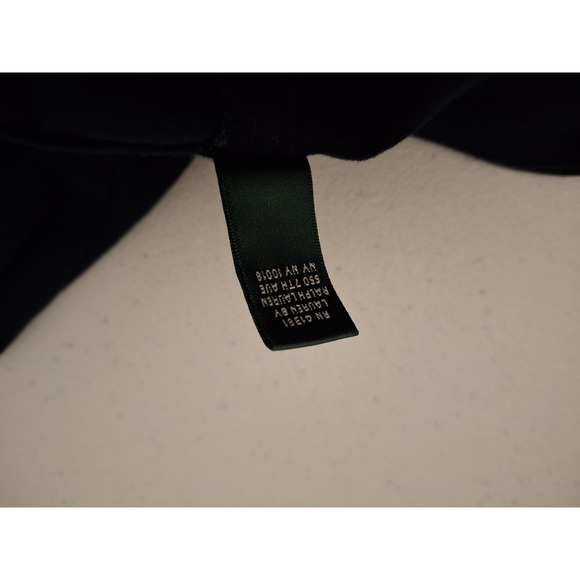 Lauren‎ Ralph Lauren Womens 18W Navy Blue Straight Leg Pants - Picture 3 of 5